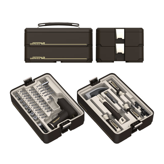 61-Piece Electric and Manual Tool Set