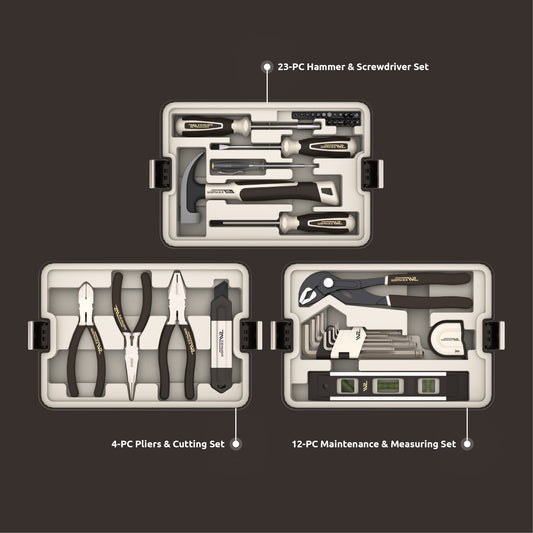 Household Manual Repair Tool Set