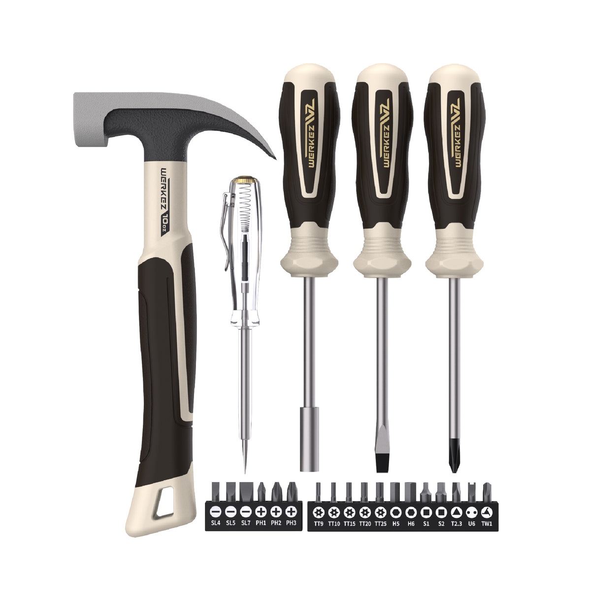 23-PC Hammer & Screwdriver Set